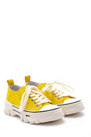 Women's Suede Leather Sneaker | Derimod Women's Suede Leather Sneaker | Derimod