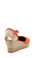 Women's Suede Wedge Heels Espadrille | Derimod Women's Suede Wedge Heels Espadrille | Derimod