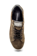 Women's Leather Suede Sneaker | Derimod Women's Leather Suede Sneaker | Derimod