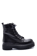 Women's Leather Thick Soled Boots | Derimod Women's Leather Thick Soled Boots | Derimod