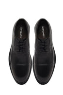 Men's Black Lace-Up Leather Classic Shoe | Derimod Men's Black Lace-Up Leather Classic Shoe | Derimod