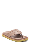 Men's Leather Slippers | Derimod Men's Leather Slippers | Derimod