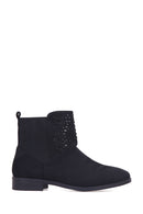 Women's Stone Suede Boots | Derimod Women's Stone Suede Boots | Derimod