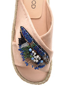 Kadın İncili Espadril Terlik | Derimod Kadın İncili Espadril Terlik | Derimod