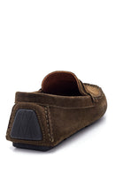 Men's Green Suede Leather Loafer | Derimod Men's Green Suede Leather Loafer | Derimod