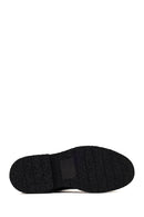 Men's Black Zippered Leather Boot | Derimod Men's Black Zippered Leather Boot | Derimod