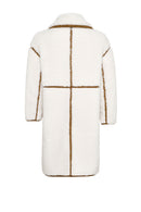 Tahoe Women's Beige Teddy Coat | Derimod Tahoe Women's Beige Teddy Coat | Derimod