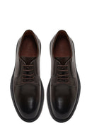 Men's Brown Lace-Up Leather Casual Shoes | Derimod Men's Brown Lace-Up Leather Casual Shoes | Derimod