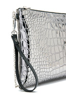 Women's Silver Portfolio Bag | Derimod Women's Silver Portfolio Bag | Derimod