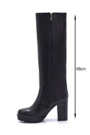 Women's Zippered Heeled Boots | Derimod Women's Zippered Heeled Boots | Derimod