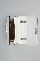 Women's Crossbody Bag with Flower Detail | Derimod Women's Crossbody Bag with Flower Detail | Derimod