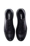 Men's Leather Printed Sneaker | Derimod Men's Leather Printed Sneaker | Derimod