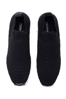 Kadın Siyah Kalın Tabanlı Sneaker | Derimod Kadın Siyah Kalın Tabanlı Sneaker | Derimod