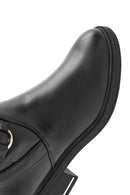 Women's Black Zipper Buckle Detail Boots | Derimod Women's Black Zipper Buckle Detail Boots | Derimod