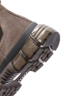 Men's Beige Suede Leather Chelsea Boots | Derimod Men's Beige Suede Leather Chelsea Boots | Derimod