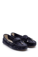 Kadın Süet Deri Loafer | Derimod Kadın Süet Deri Loafer | Derimod