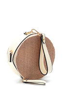 Women's Straw Detailed Shoulder Bag | Derimod Women's Straw Detailed Shoulder Bag | Derimod
