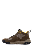 Caterpillar Men's Green Crail Sport Mid Nubuck Outdoor Boots | Derimod Caterpillar Men's Green Crail Sport Mid Nubuck Outdoor Boots | Derimod