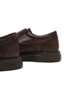 Men's Brown Lace-Up Leather Casual Shoes | Derimod Men's Brown Lace-Up Leather Casual Shoes | Derimod