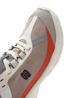 Kadın Bej Bağcıklı Kalın Tabanlı Sneaker | Derimod Kadın Bej Bağcıklı Kalın Tabanlı Sneaker | Derimod