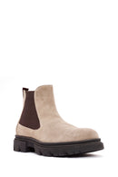 ACBC x Derimod Erkek Taba Süet Deri Chelsea Bot | Derimod ACBC x Derimod Erkek Taba Süet Deri Chelsea Bot | Derimod