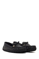 Women's Black Tasselled Leather Loafer | Derimod Women's Black Tasselled Leather Loafer | Derimod