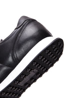 Erkek Siyah Deri Sneaker | Derimod Erkek Siyah Deri Sneaker | Derimod