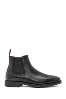 Men's Black Leather Chelsea Boots | Derimod Men's Black Leather Chelsea Boots | Derimod