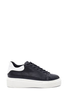 Women's Black Thick Soled Sneaker | Derimod Women's Black Thick Soled Sneaker | Derimod