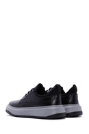 Erkek Siyah Deri Sneaker | Derimod Erkek Siyah Deri Sneaker | Derimod