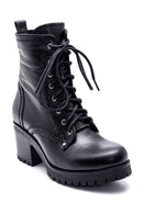 Women's Leather Heeled Boots | Derimod Women's Leather Heeled Boots | Derimod