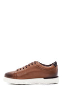 Men's Tan Leather Sneaker | Derimod Men's Tan Leather Sneaker | Derimod