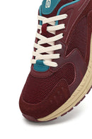 Derimod Studio Kadın Bordo Bağcıklı Kalın Tabanlı Sneaker | Derimod Derimod Studio Kadın Bordo Bağcıklı Kalın Tabanlı Sneaker | Derimod