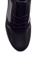 Men's Suede Detailed Sneaker | Derimod Men's Suede Detailed Sneaker | Derimod