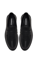 Erkek Siyah Deri Casual Loafer | Derimod Erkek Siyah Deri Casual Loafer | Derimod