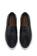 Erkek Siyah Deri Loafer | Derimod Erkek Siyah Deri Loafer | Derimod