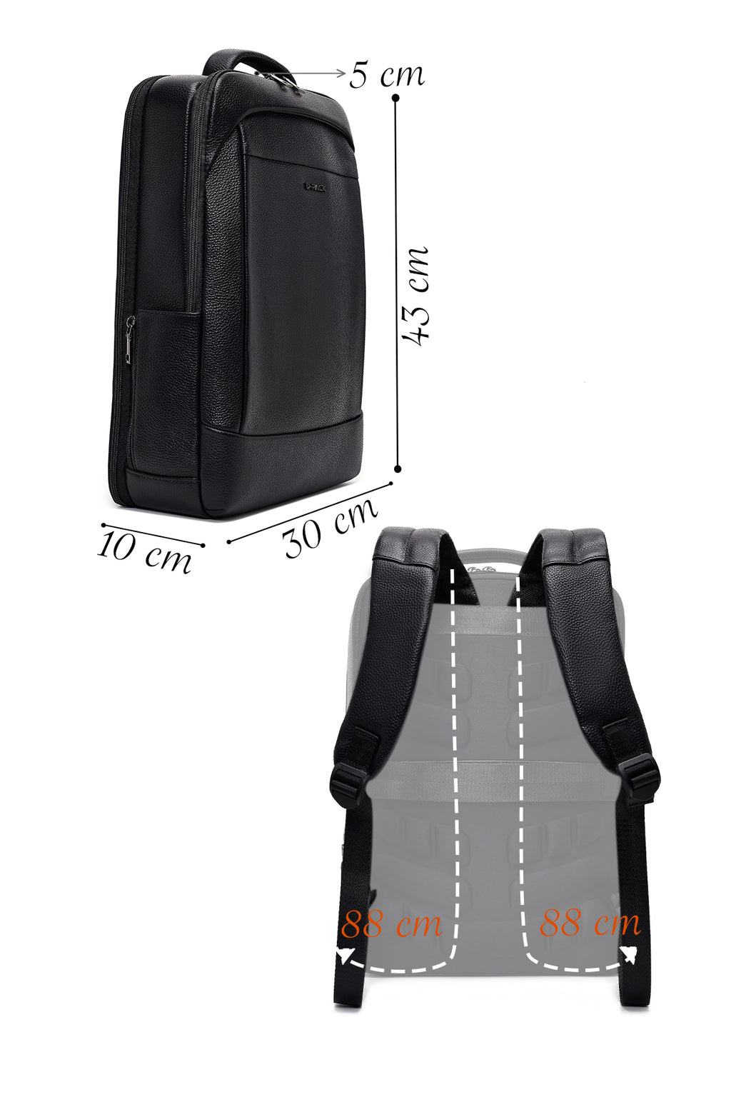 D-Pack Unisex Siyah Teknolojik Sırt Çantası