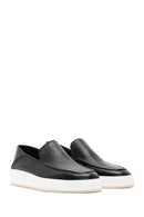 Men's Black Leather Sports Loafer | Derimod Men's Black Leather Sports Loafer | Derimod