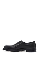 Men's Black Buckle Leather Casual Shoes | Derimod Men's Black Buckle Leather Casual Shoes | Derimod