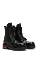 Women's Black Leather Boots | Derimod Women's Black Leather Boots | Derimod
