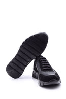 Erkek Süet Detaylı Deri Sneaker | Derimod Erkek Süet Detaylı Deri Sneaker | Derimod
