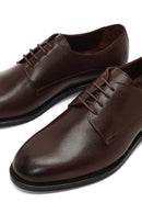 Men's Brown Lace-Up Leather Classic Shoe | Derimod Men's Brown Lace-Up Leather Classic Shoe | Derimod