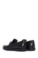 Erkek Siyah Deri Tokalı Klasik Loafer | Derimod Erkek Siyah Deri Tokalı Klasik Loafer | Derimod