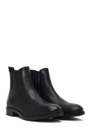 Women's Black Leather Chelsea Boot | Derimod Women's Black Leather Chelsea Boot | Derimod