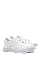 Erkek Beyaz Deri Sneaker | Derimod Erkek Beyaz Deri Sneaker | Derimod