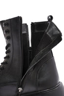 Men's Black Zippered Leather Casual Boots | Derimod Men's Black Zippered Leather Casual Boots | Derimod