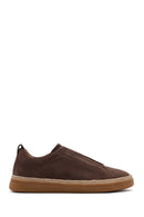 Men's Mink Suede Leather Sneaker | Derimod Men's Mink Suede Leather Sneaker | Derimod