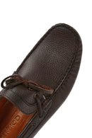 Erkek Kahverengi Deri Casual Loafer | Derimod Erkek Kahverengi Deri Casual Loafer | Derimod