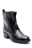 Women's Heeled Zipper Detailed Boots | Derimod Women's Heeled Zipper Detailed Boots | Derimod
