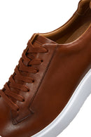 Men's Tan Leather Sneaker | Derimod Men's Tan Leather Sneaker | Derimod